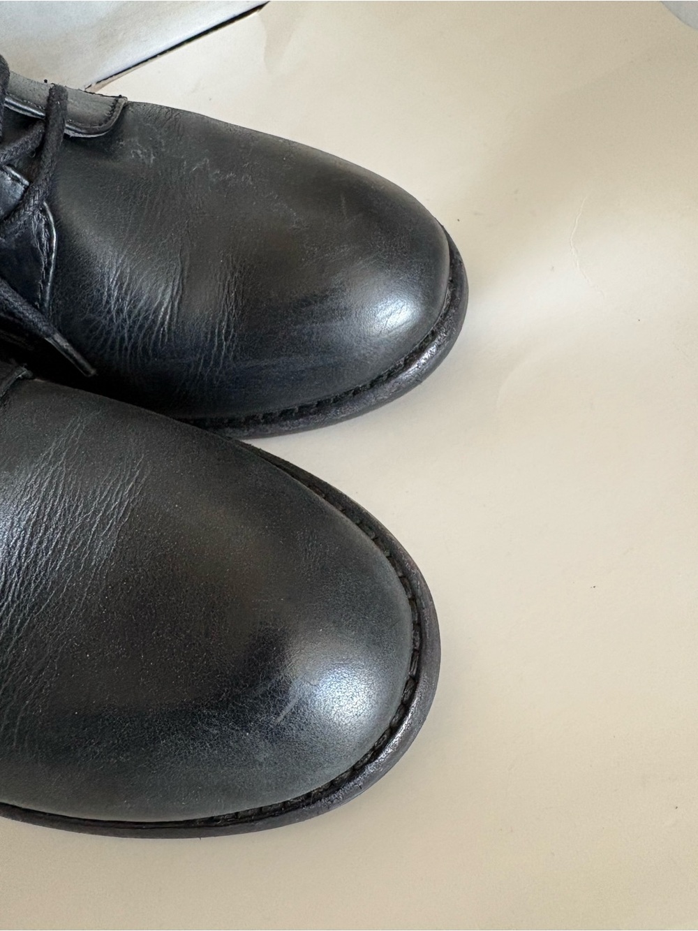 Patricia Nash Black Lace-Up Leather Ankle Boots 9.5 - Picture 15 of 15